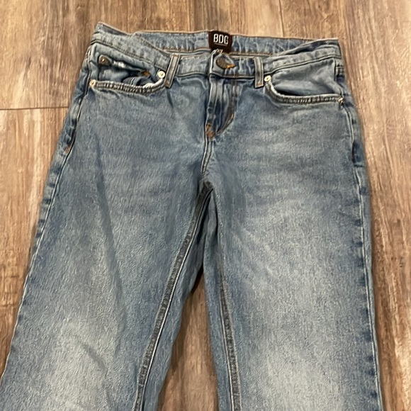 BDG x urban outfitters y2k light blue denim flare jeans size 27 - Picture 2 of 6